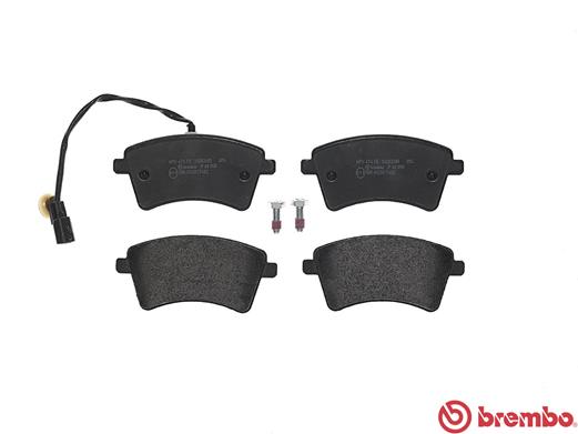 A.B.S. P 68 058 BREMBO Bremsbelagsatz, Scheibenbremse